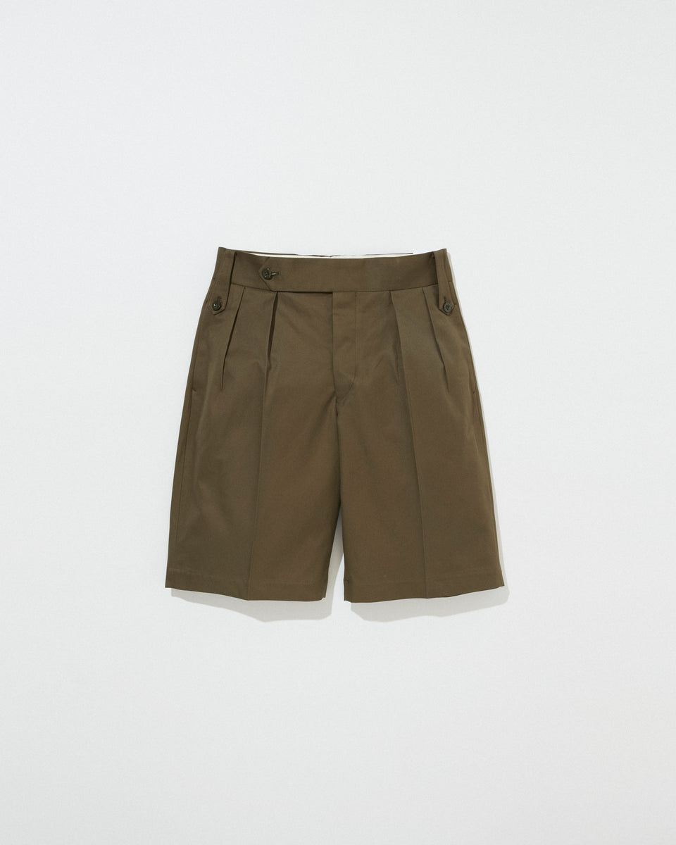 HENRY SHORTS / ヘンリーショーツTAN03°40/2コットンギャバ – TANGENT