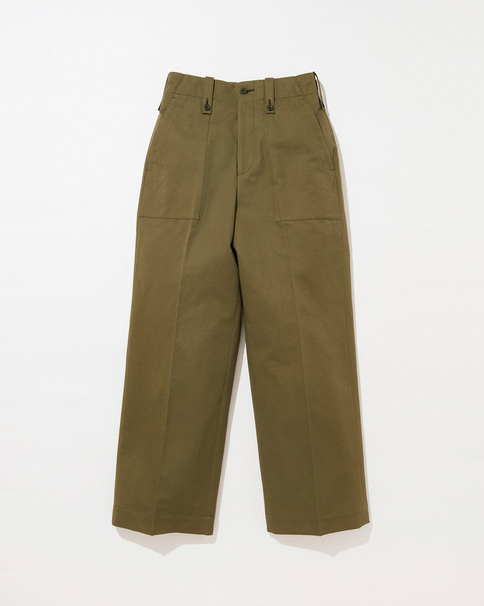 パンツ Tangent British Baker Trousers Tangent スラックス / タンジェント：BRITISH BARRACK TROUSERS