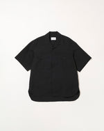 PIERRE SHIRTS SHORT / ピエールシャツショート<br>TAN135°<br>Li/Co ハイカウントポプリン