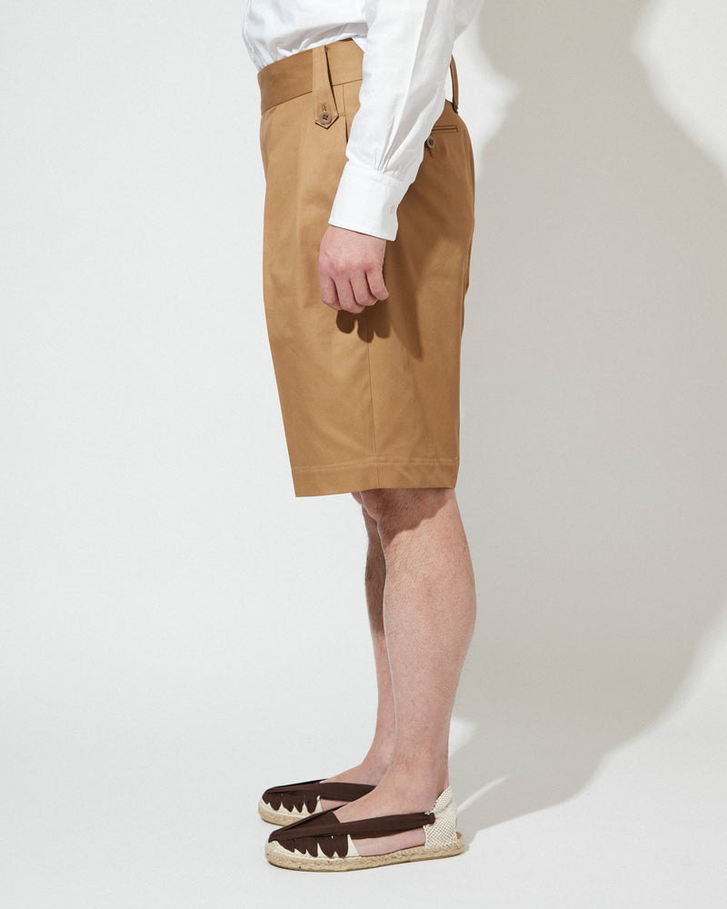 HENRY SHORTS / ヘンリーショーツ<br>TAN03°<br>40/2コットンギャバ